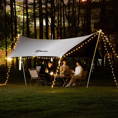 Gambar Montec Tenda Kanopi Vinyl 4.5x5.2 Meter - Krem