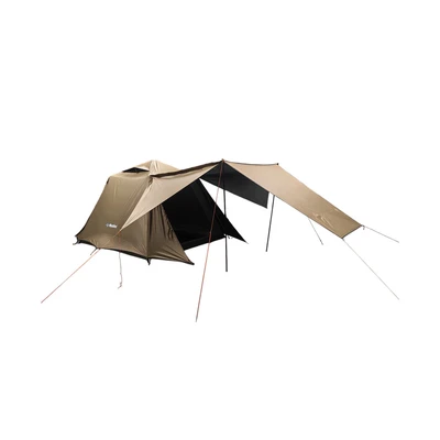 Gambar Montec Tenda Otomatis Rangka Aluminium 4P - Hitam