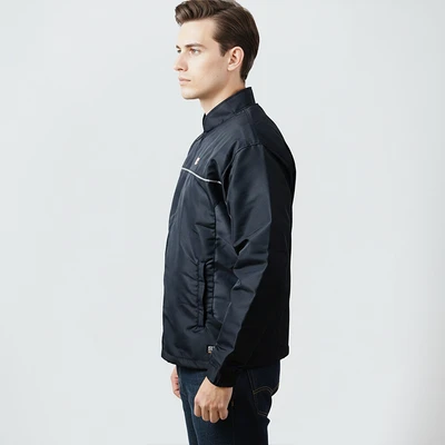 Gambar Otto Klasse Ukuran XXL Jaket Motor - Hitam