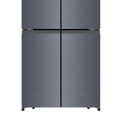 Gambar Hisense Kulkas 2 Pintu Side By Side 483 Liter RQ630N4IGUI3 - Abu-Abu