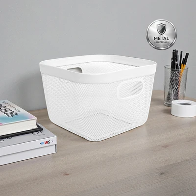 Gambar Informa Luca Organizer Meja 24x24x17 cm - Putih