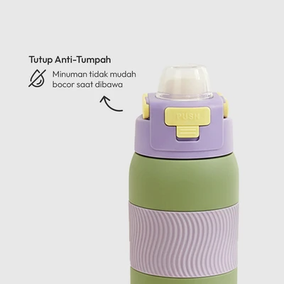 Gambar Selma Hydro Botol Vacuum Flask 800 ml - Hijau
