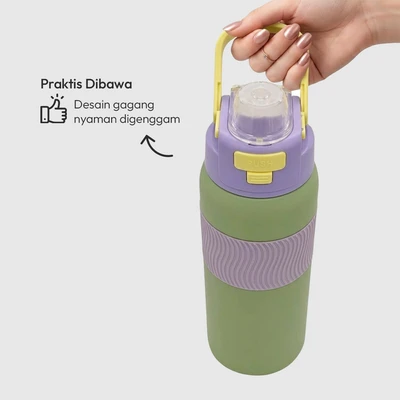 Gambar Selma Hydro Botol Vacuum Flask 800 ml - Hijau