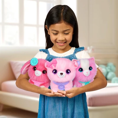 Gambar Okiedog Set Boneka Pet Scruff A Luvs - Pink