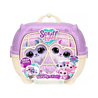 Gambar Okiedog Set Boneka Pet Scruff A Luvs Twin Fantasy - Ungu