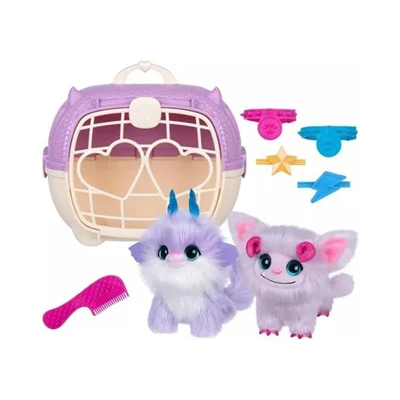 Gambar Okiedog Set Boneka Pet Scruff A Luvs Twin Fantasy - Ungu