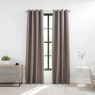 Gambar Informa Howl Set Gorden Balckout 135x250 cm - Abu-abu