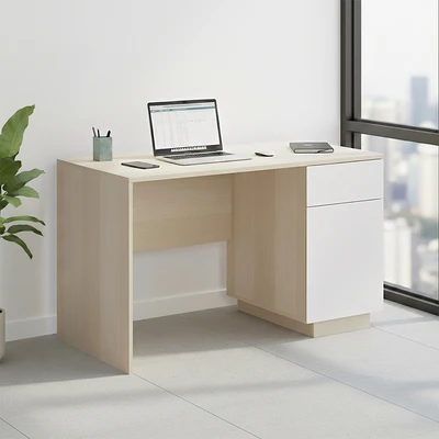 Gambar Informa Gazel Meja Kantor - Putih Oak