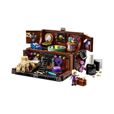 Gambar LEGO Wednesday Things Apartment Set 828 Pcs 76785 - Cokelat