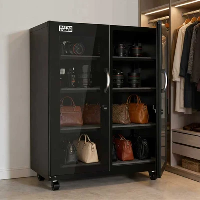 Gambar Masterspace Pro Dry Cabinet 250 Liter - Hitam