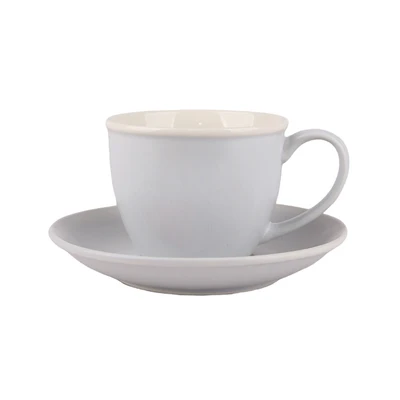 Gambar Delicia Wyna Cangkir Keramik New Bone China Dengan Saucer 150 ml Random