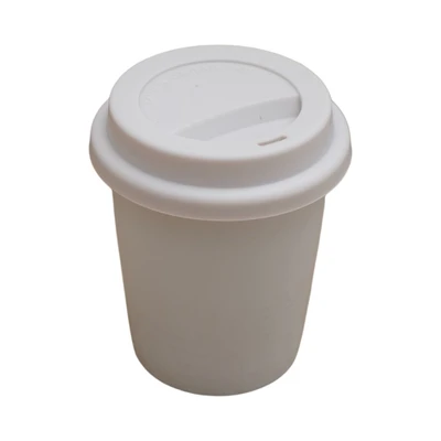 Gambar Delicia Wyna Gelas Keramik Bone China Dengan Tutup Silikon 280 ml Random