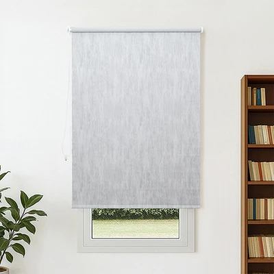 Gambar Informa Sava Roller Blind Jacquard Lines 120x240 cm - Abu-abu