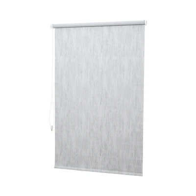Gambar Informa Sava Roller Blind Jacquard Lines 120x240 cm - Abu-abu