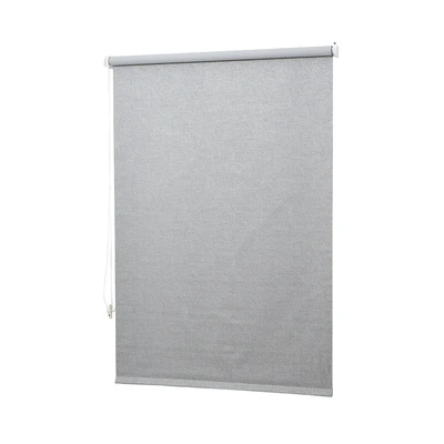 Gambar Informa Sava Roller Blind Jacquard Dots 90x240 cm - Abu-abu