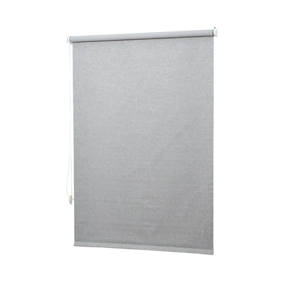 Gambar Informa 120x240 Sava Roller Blind Jaquard Dots - Abu-abu