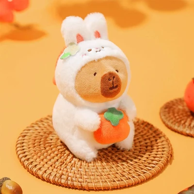 Gambar Tuntunzai Bakery Gantungan Kunci Boneka Plush Osmanthus - Putih