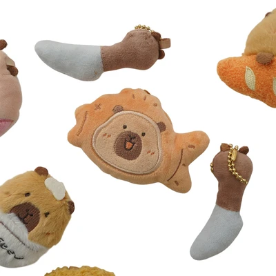 Gambar Tuntunzai Bakery Magnet Kulkas Plush Random