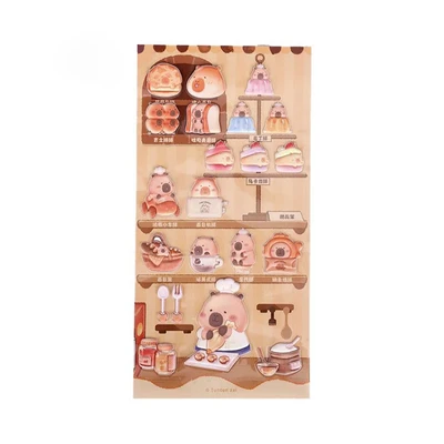 Gambar Tuntunzai Bakery Stiker 3D Bubble - Mix