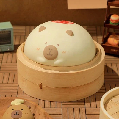 Gambar Tuntunzai Lucky Squishy Steamed Bun - Putih