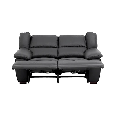 Gambar Informa Udinese Sofa Recliner Kulit 2 Seater - Hitam