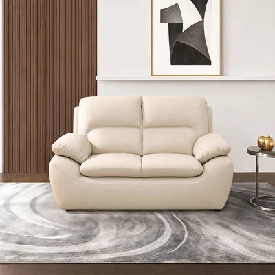 Gambar Informa Lazio Sofa Kulit 2 Seater - Krem Beige