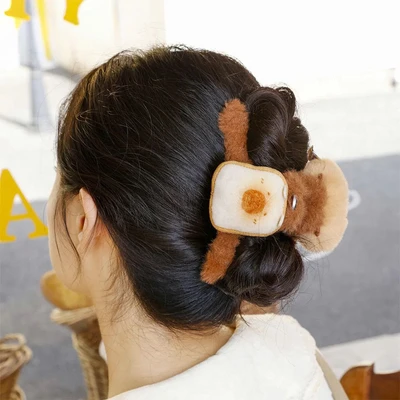 Gambar Tuntunzai Bakery Jepit Rambut Plush Random