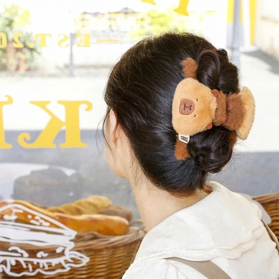 Gambar Tuntunzai Bakery Jepit Rambut Plush Random