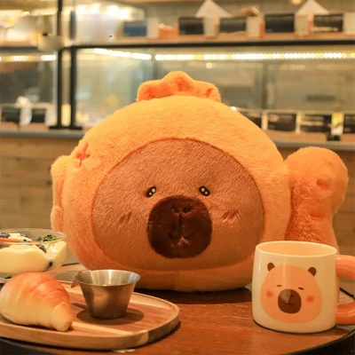Gambar Tuntunzai Bakery Bantal Plush Taiyaki - Oranye