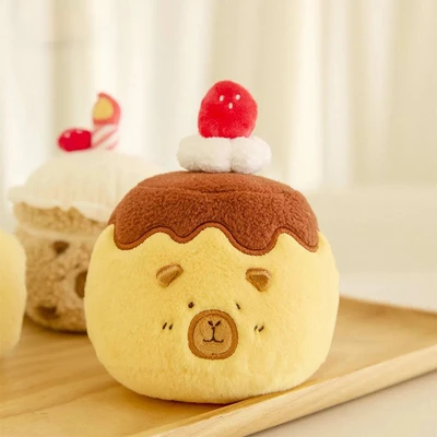 Gambar Tuntunzai Bakery Boneka Plush Pull Out Pudding - Kuning