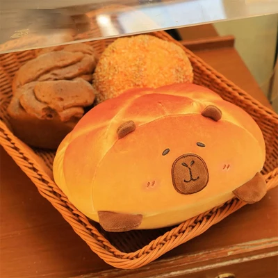 Gambar Tuntunzai Bakery Boneka Plush Cute Lying Pineapple Bun - Cokelat