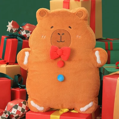 Gambar Tuntunzai Bakery Boneka Plush Gingerbread Man - Cokelat