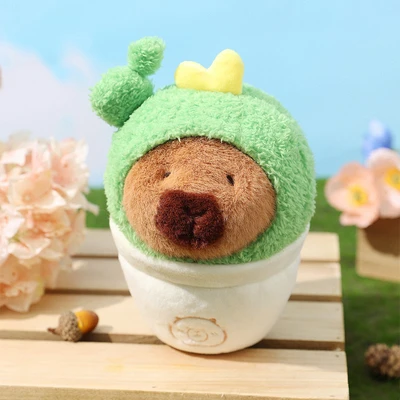 Gambar Tuntunzai Boneka Plush Potted Plant Cactus - Mix