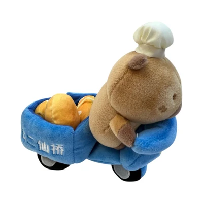 Gambar Tuntunzai Bakery Boneka Plush Bread Truck 3 Wheeler - Mix