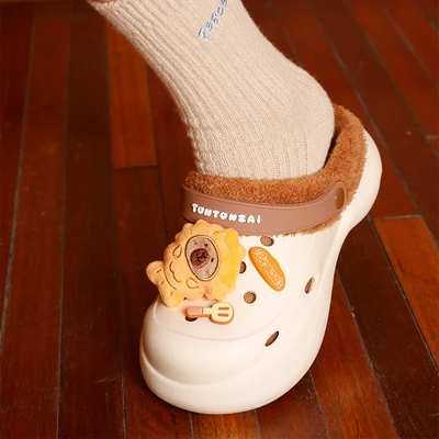 Gambar Tuntunzai Bakery Aksesoris Sandal Taiyaki Set 6 Pcs - Oranye