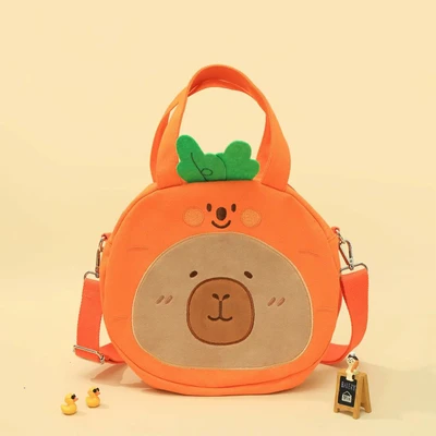 Gambar Tuntunzai Tas Tangan Anak Carrot - Oranye