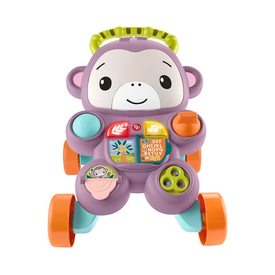 Gambar Fisher Price Baby Walker Monkey - Ungu