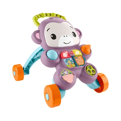 Gambar Fisher Price Baby Walker Monkey - Ungu