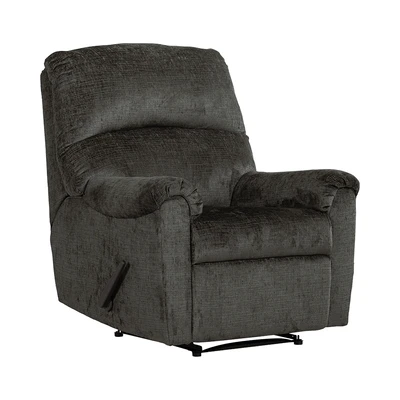 Gambar Ashley Nerviano-4 Sofa Recliner Fabric 1 Seater - Abu-Abu
