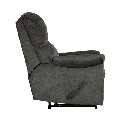 Gambar Ashley Nerviano-4 Sofa Recliner Fabric 1 Seater - Abu-Abu