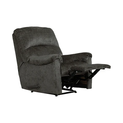 Gambar Ashley Nerviano-4 Sofa Recliner Fabric 1 Seater - Abu-Abu