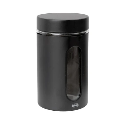 Gambar Culinart Cany Stoples Kaca 950 ml - Hitam