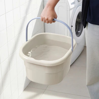 Gambar Proclean Ember Plastik Dengan Handle 14 ltr - Putih Vanila