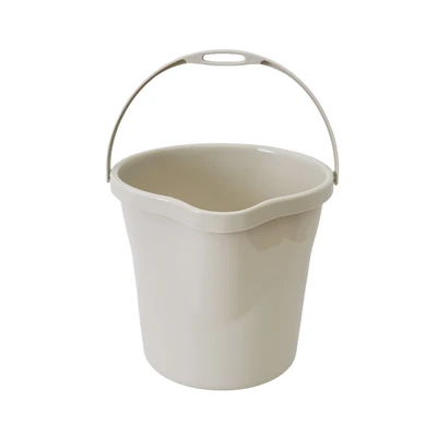 Gambar Proclean Ember Plastik Dengan Handle Round 12 ltr - Putih Vanila