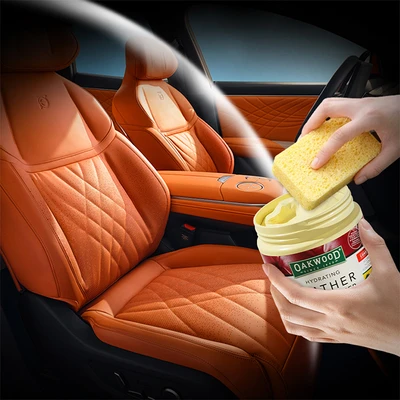 Gambar Oakwood Pelembab & Kondisioner Bahan Kulit 350 ml - Kuning