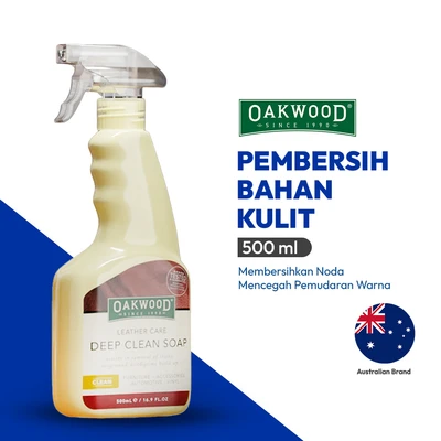 Gambar Oakwood Spray Sabun Pembersih Bahan Kulit 500 ml - Kuning