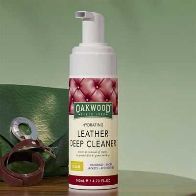 Gambar Oakwood Pelembab & Pembersih Bahan Kulit 140 ml - Kuning