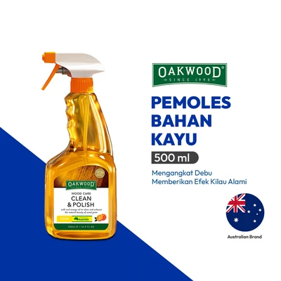 Gambar Oakwood Spray Pembersih & Pemoles Bahan Kayu 500 ml - Kuning