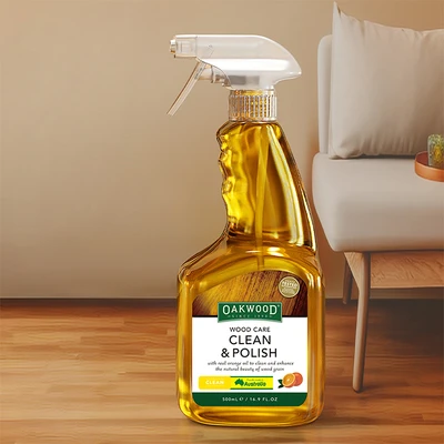 Gambar Oakwood Spray Pembersih & Pemoles Bahan Kayu 500 ml - Kuning