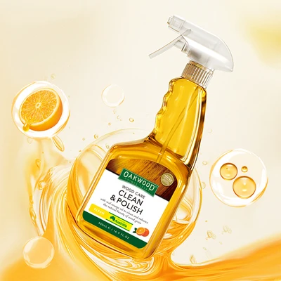 Gambar Oakwood Spray Pembersih & Pemoles Bahan Kayu 500 ml - Kuning